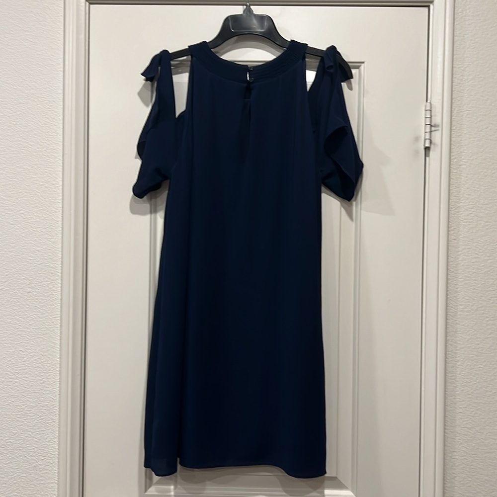 Zara Basic Like New Cold Shoulder Mini Dress - image 5